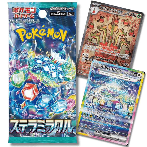 thumbnail image 2 of Pokemon TCG Stellar Miracle Sv7 Japanese Booster Box – Scarlet & Violet – NEW 2 of 4