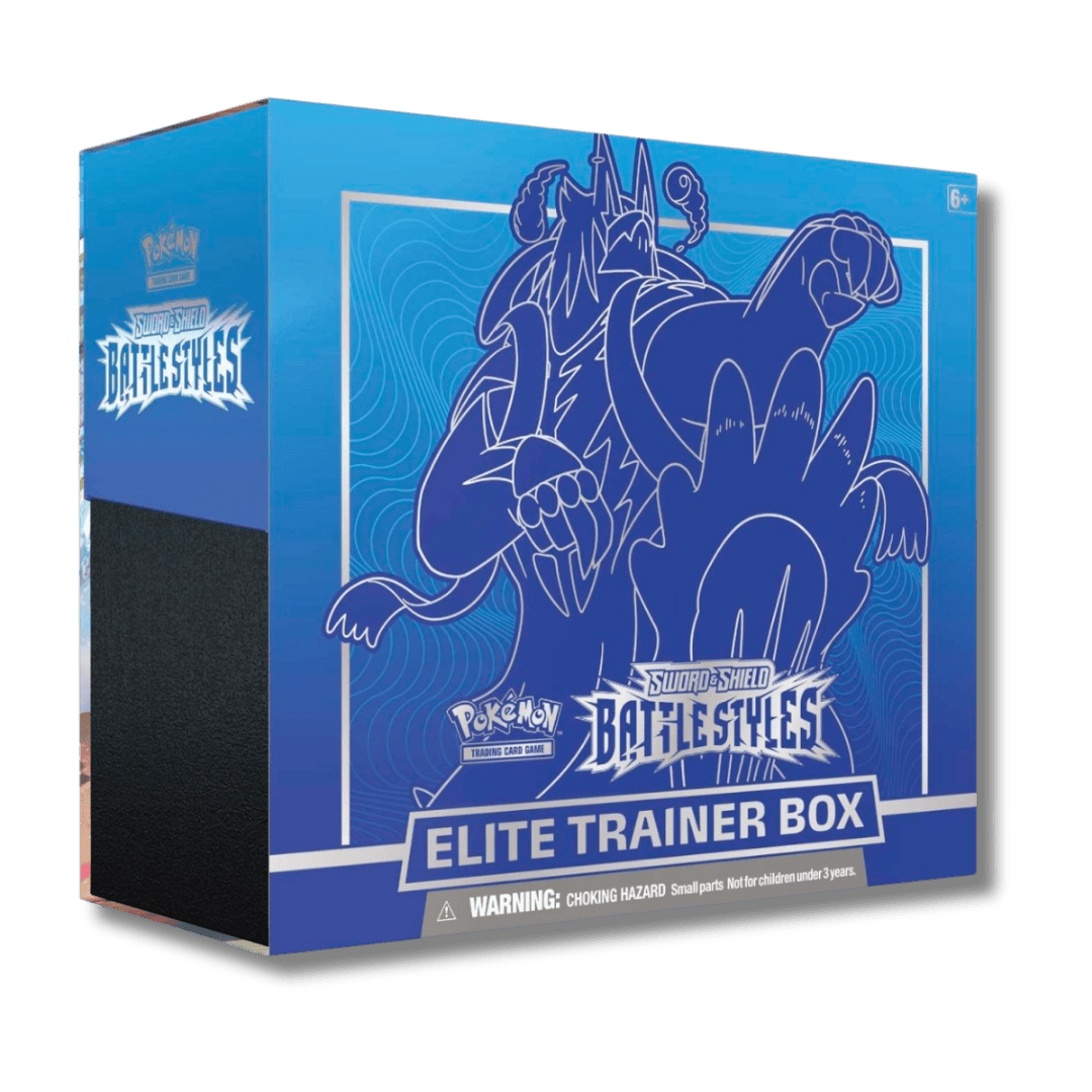 Pokemon TCG: Sword & Shield Battle Styles Elite Trainer Box - Blue (Rapid Strike Urshifu) - Unbox Unbored Ltd