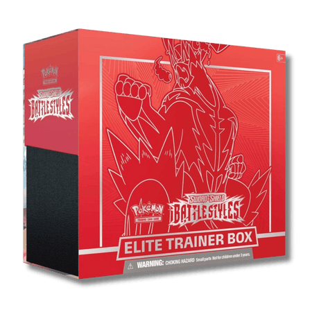 Pokemon TCG: Sword & Shield Battle Styles Elite Trainer Box - Red (Single Strike Urshifu) - Unbox Unbored Ltd