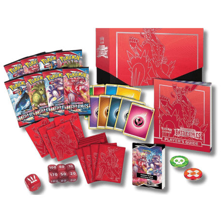 Pokemon TCG: Battle Styles Elite Trainer Box - Red (Single Strike Urshifu) - Unbox Unbored