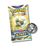Pokemon TCG: Brilliant Stars - 3 Booster Blister Pack - Unbox Unbored