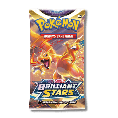 Pokemon TCG: Sword & Shield - Brilliant Stars Booster Pack - Unbox Unbored Ltd