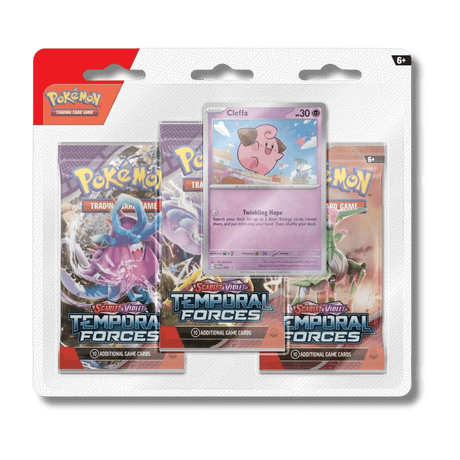 Pokemon TCG: Temporal Forces - 3 Booster Blister Pack - Unbox Unbored