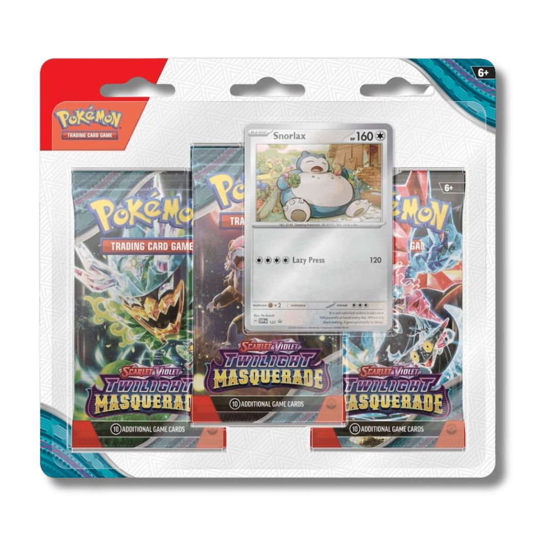 Pokemon TCG: Twilight Masquerade - 3 Booster Blister Pack - Unbox Unbored Ltd