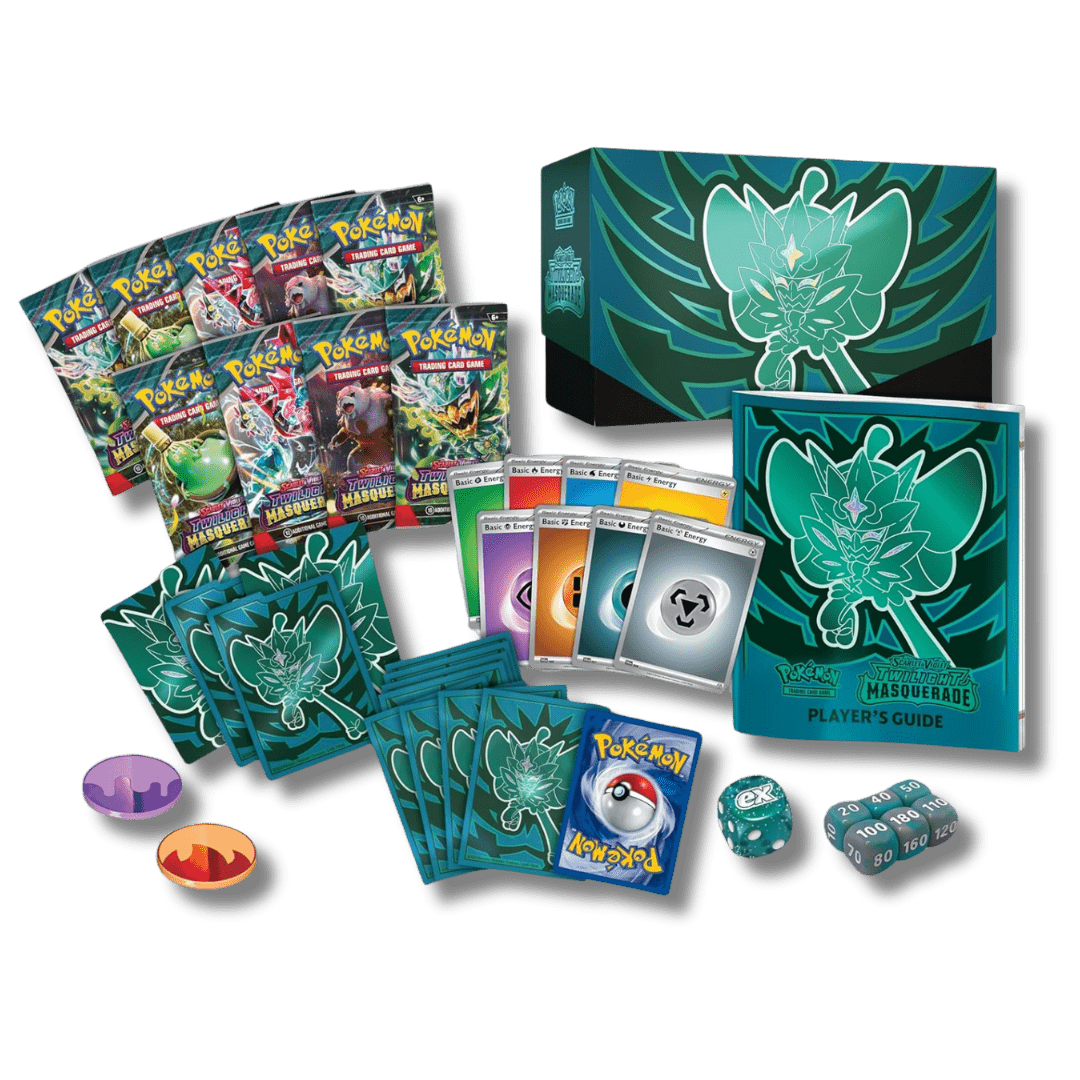 Pokemon TCG: Twilight Masquerade Elite Trainer Box (ETB) - Unbox Unbored Ltd