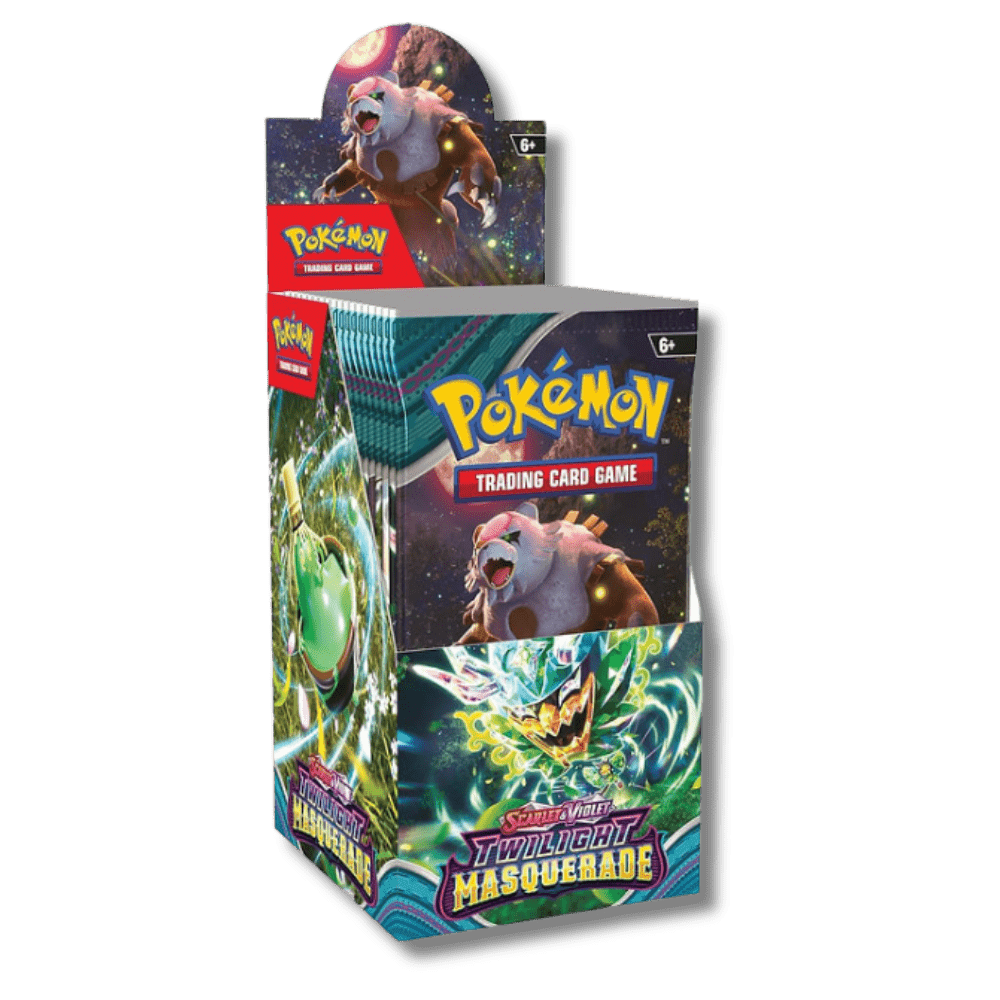 Pokemon TCG: Twilight Masquerade - Half Booster Box (18 Packs) - Unbox Unbored Ltd