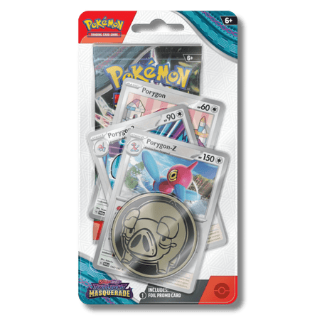Pokémon TCG: Twilight Masquerade Premium Checklane Blister - Porygon - Z - Unbox Unbored