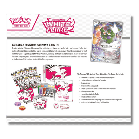 Pokémon TCG: White Flare Elite Trainer Box - Unbox Unbored