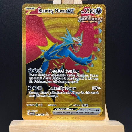 Roaring Moon ex #262/182 Pokemon Card (Paradox Rift) - Unbox Unbored Ltd