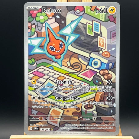Rotom 197 Pokemon Card (Destined Rivals) - Unbox Unbored