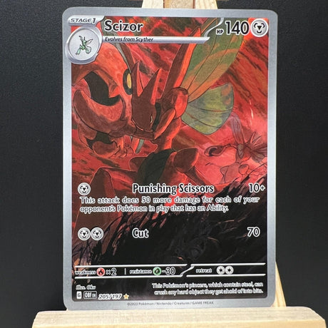 Scizor #205/197 Pokemon Card (Obsidian Flames) - Unbox Unbored Ltd