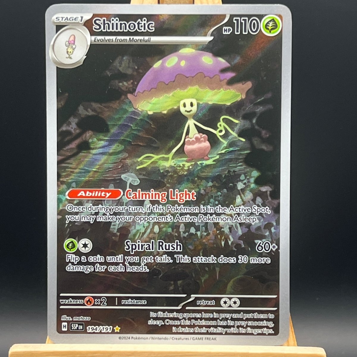 Shiinotic #194 Pokemon Card (Surging Sparks)