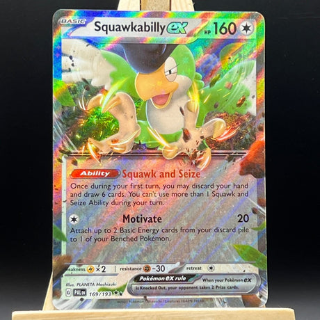 Squawkabilly ex #169 Pokemon Card (Paldea Evolved) - Unbox Unbored Ltd