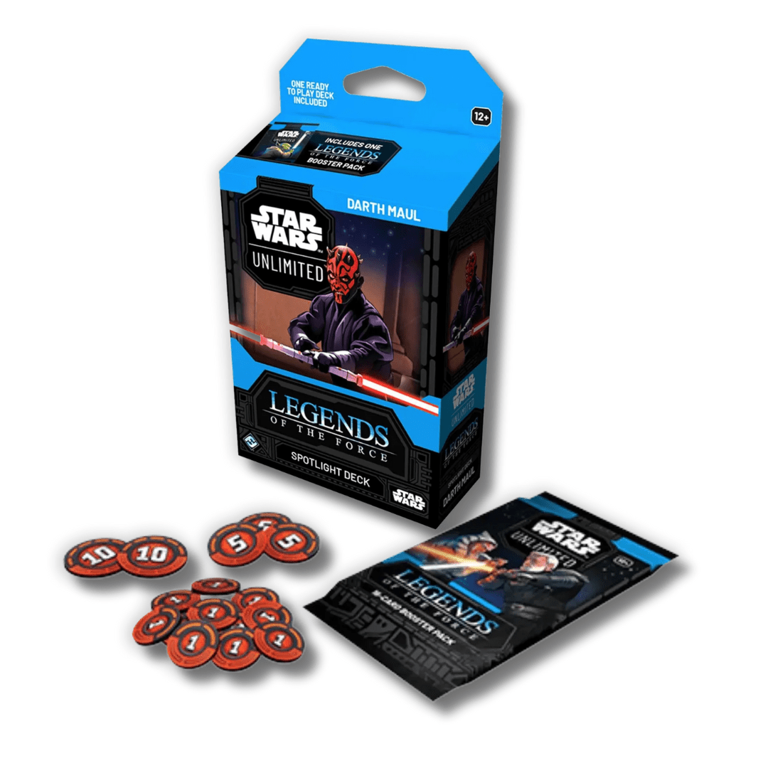 Star Wars: Unlimited - Legends Of The Force Spotlight Deck (Darth Maul) - Unbox Unbored
