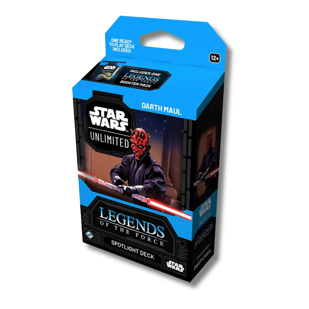 Star Wars: Unlimited - Legends Of The Force Spotlight Deck (Darth Maul) - Unbox Unbored