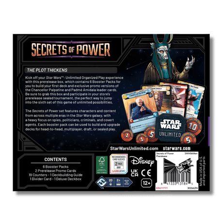 Star Wars: Unlimited - Secrets Of Power Pre - Release Kit - Unbox Unbored