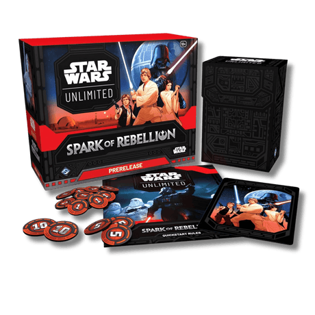 Star Wars: Unlimited - Spark of Rebellion Pre - Release Kit - Unbox Unbored