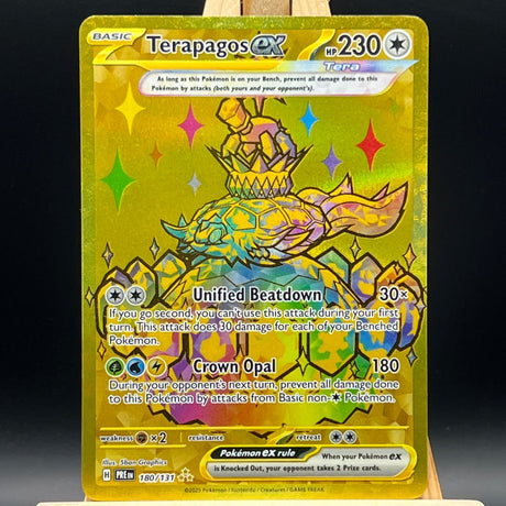 Terapagos ex 180 Pokemon Card (Prismatic Evolutions) - Unbox Unbored