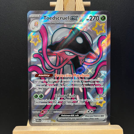 Toedscruel EX #213 Pokemon Card (Paldean Fates) - Unbox Unbored Ltd