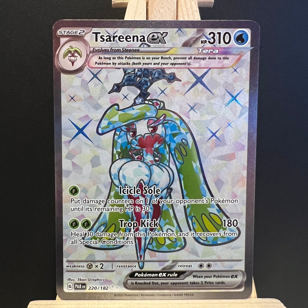 Tsareena EX #220 Pokemon Card (Paradox Rift) - Unbox Unbored Ltd