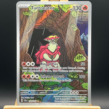Turtonator 146 Pokemon Card (Stellar Crown) - Unbox Unbored