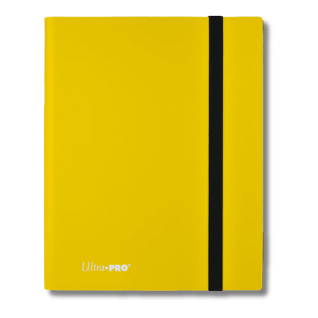 Ultra Pro: Eclipse 9 - Pocket PRO - Binder - Lemon Yellow - Unbox Unbored