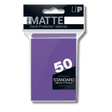 Ultra Pro: Matte Standard Non Glare Sleeves - Purple (50) - Unbox Unbored