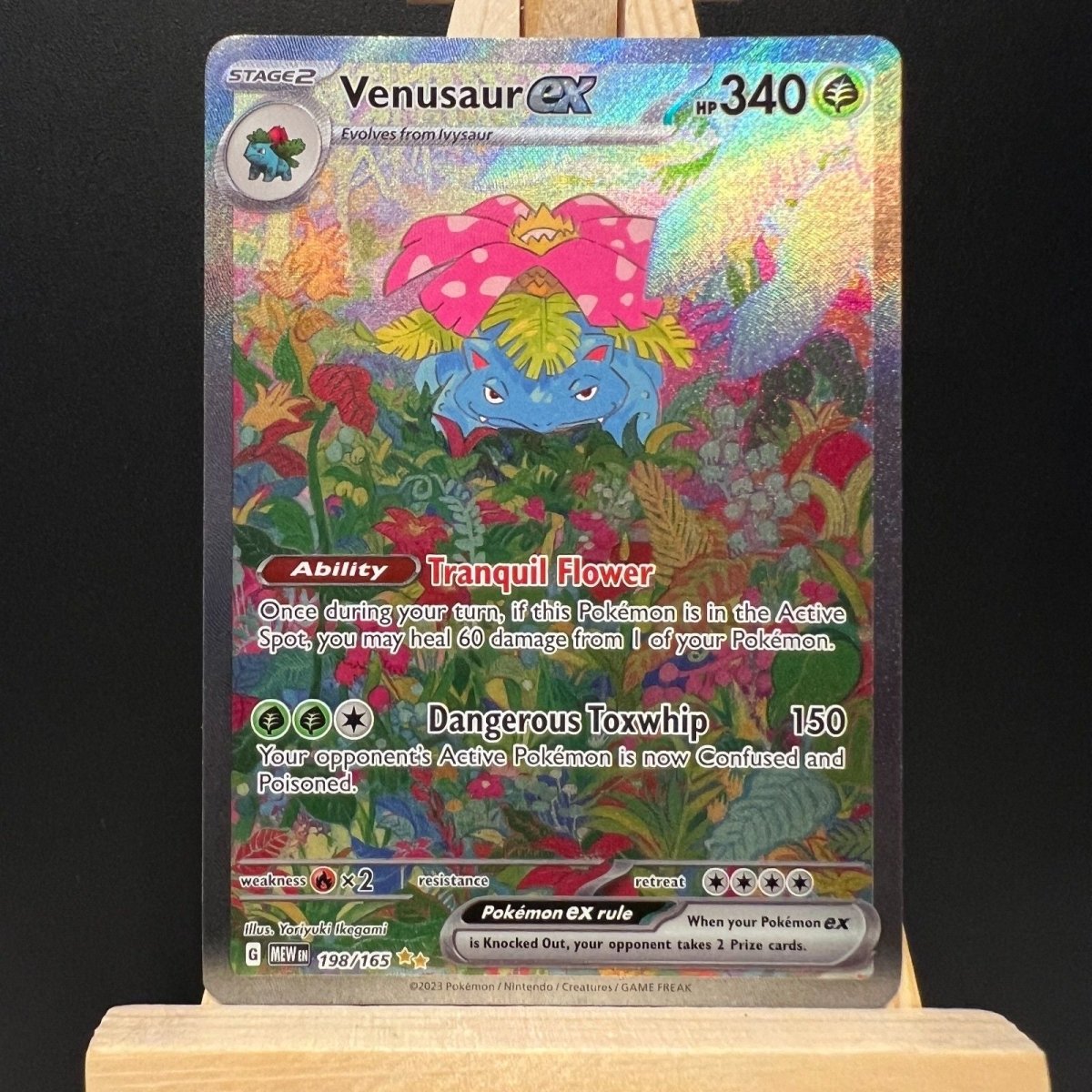 Venusaur ex #198/165 Pokemon Card (Scarlet & Violet 151) - Unbox Unbored Ltd