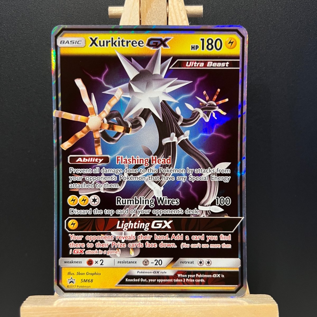 Xurkitree GX #SM68 Pokemon Card (Sun & Moon Promo) - Unbox Unbored Ltd