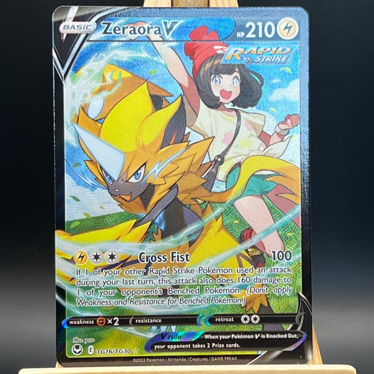 Zeraora V #TG16 Pokemon Card (Silver Tempest) - Unbox Unbored